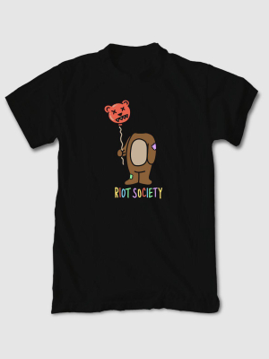 Riot Bear Balloon Head Boys Tee