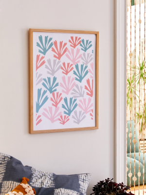 Zoe Wodarz Scattered Coral Art Print