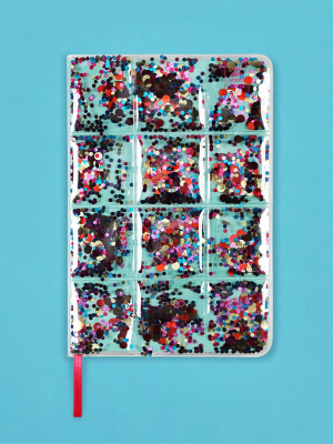 Journal- Liquid Glitter Confetti