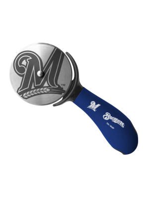 Mlb Milwaukee Brewers Pizza Cutter