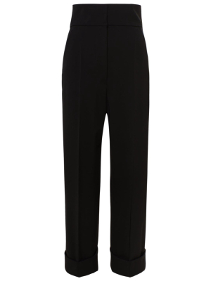 Alberta Ferretti High-waisted Tailored Pants