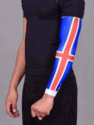 Iceland Brushed Flag Arm Sleeve