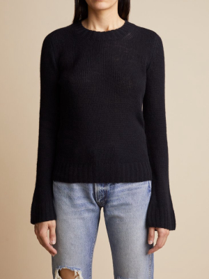 The Mary Jane Sweater In Black