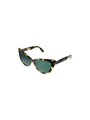 Kate Spade 086 Womens Cat-eye Sunglasses Dark Havana 56mm