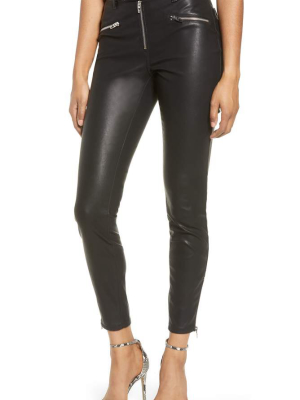 Blank Nyc Faux Leather Skinny Pants Deja Boo