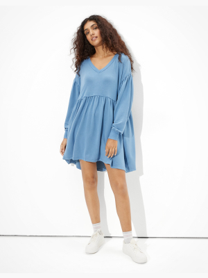 Ae V-neck Babydoll Dress