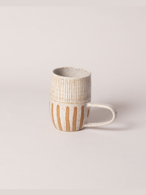 Little Bear Pots Striped Mug