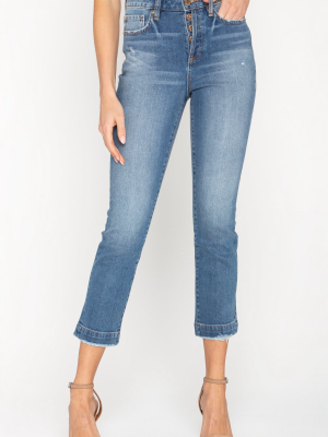 Fall Into Place Straight Jeans