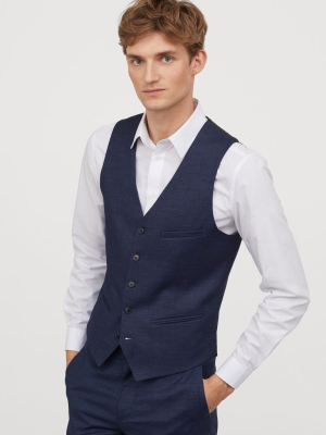 Slim Fit Suit Vest