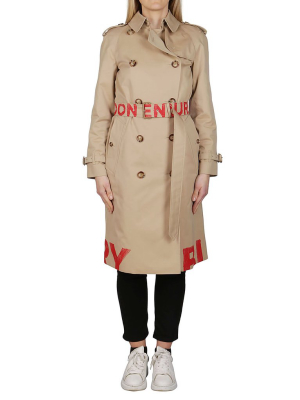 Burberry Double-breasted Belted Trench Coat