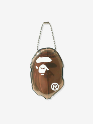 Bape Ape Head Clear Coin Case