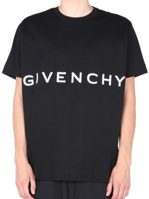 Givenchy 4g Embroidered Oversized T-shirt