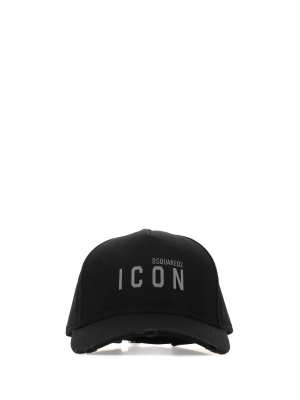 Dsquared2 Icon Logo Printed Baseball Cap