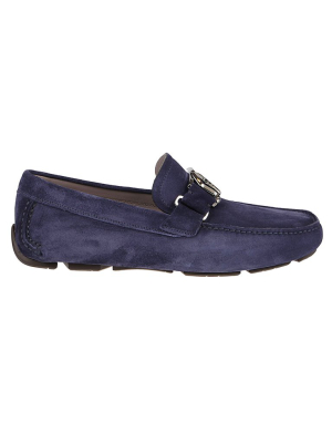 Salvatore Ferragamo Sf Buckle-detailed Loafers