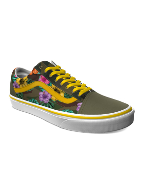 Customs Tropical Camo Old Skool