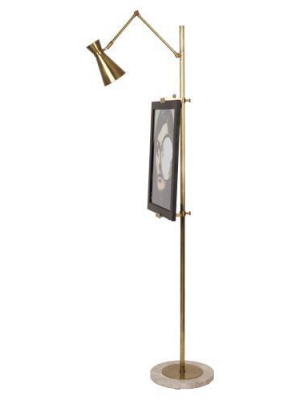 Bristol Adjustable Floor Easel With Lamp In Various Finishes