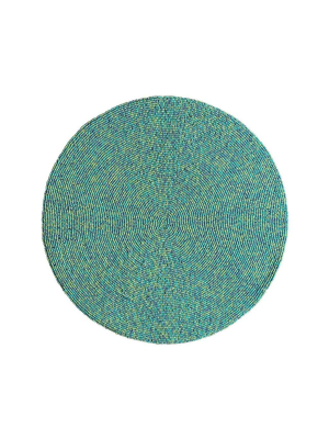 Kim Seybert Confetti Placemat In Turquoise - Set Of 4