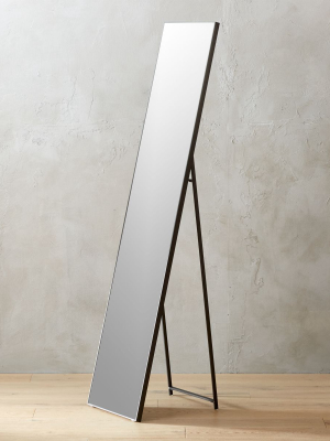 Infinity Black Standing Mirror 16"x69"