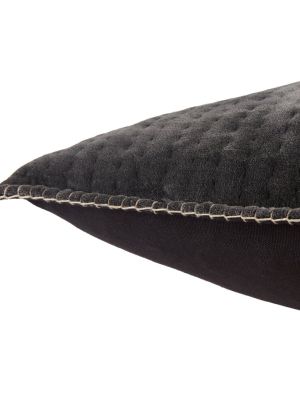 Beaufort Pillow In Dark Gray