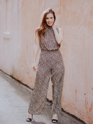 Verona Smock Waist Jumpsuit