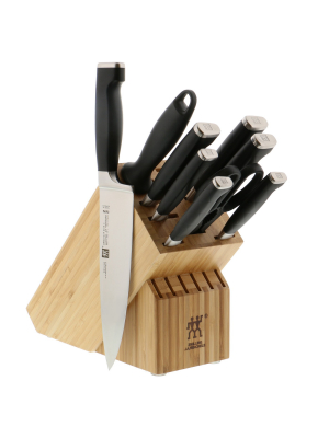 Zwilling J.a. Henckels Twin Four Star Ii 10-pc Knife Block Set