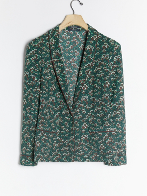 Scotch & Soda Cherelle Draped Blazer