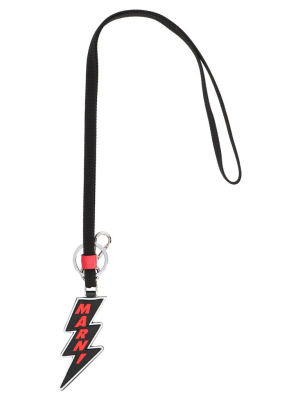 Marni Thunder Bolt Logo Lanyard