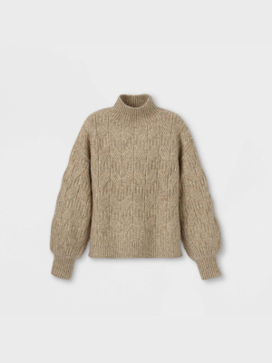 Women's Mock Turtleneck Pullover Sweater - Prologue™