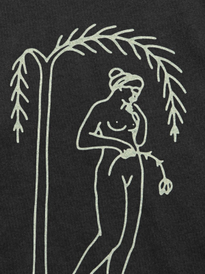 Woman And Willow Tee - Black