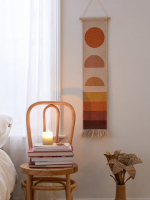 Abstract Sunset Wall Hanging