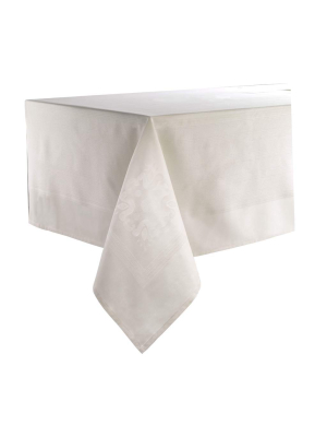 Bodrum Villa Tablecloth - Ivory - 63" X 144"