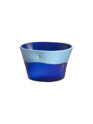 Nason Moretti Light Blue With Blue Dandy Bowl