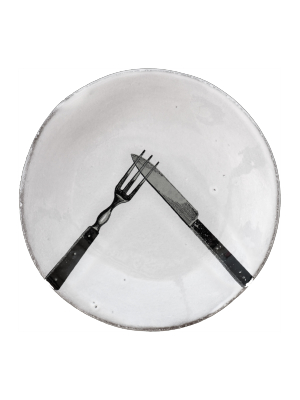 Fork & Knife Plate