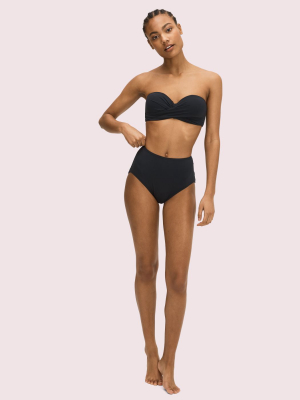 Palm Beach Molded-cup Bandeau Bikini Top