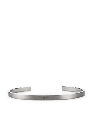 Be Well Grey Titanium Cuff