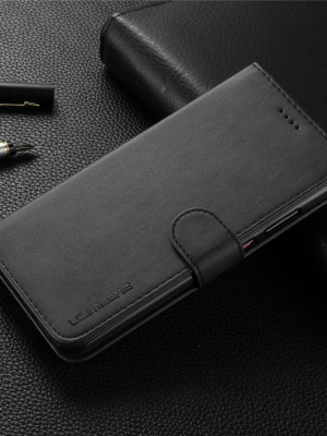 Magnetic Flip Iphone Case (leather Wallet)
