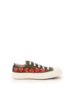 Comme Des Garçons Play X Converse Chuck Taylor Heart 1970s Sneakers