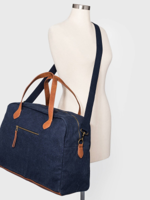 Zip Closure Weekender Bag - Universal Thread™ Navy