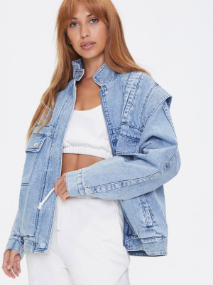 Layered Denim Jacket