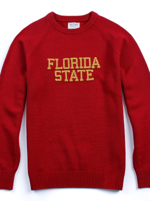 Cotton Fsu School Sweater