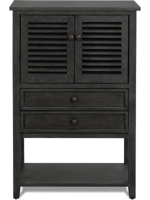 Elmhurst Cabinet Black - Finch