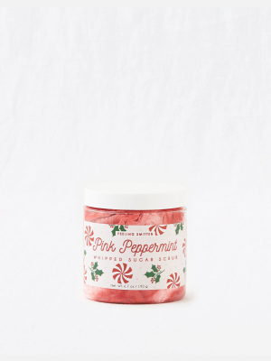 Feeling Smitten Sugar Scrub Jar - Pink Peppermint