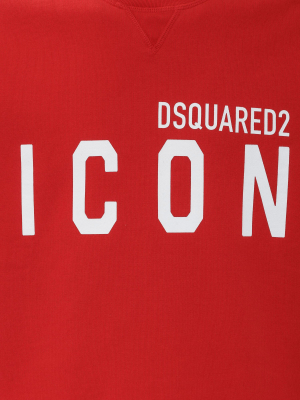 Dsquared2 Icon Print Crewneck Sweatshirt