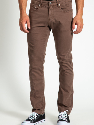 Slim Twill Pants In Palm