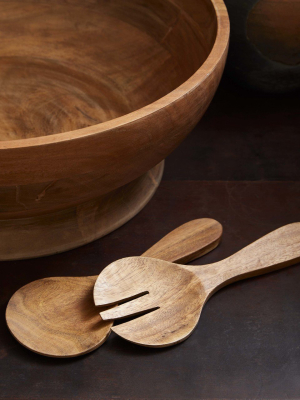 Wooden Salad Paddles