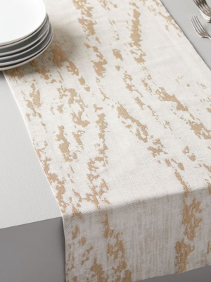 Bark Textured Jacquard Runner