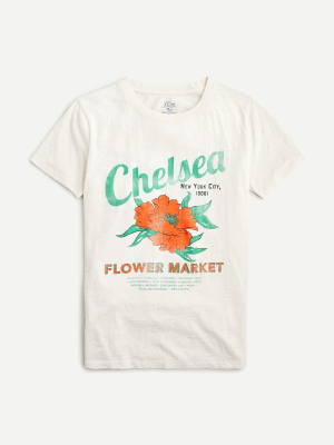 Vintage Cotton Chelsea Flower Market T-shirt