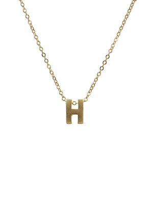 "h" Monogram