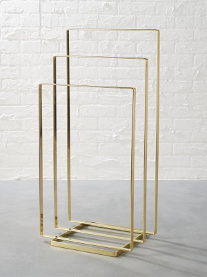 Brass Towel Rack