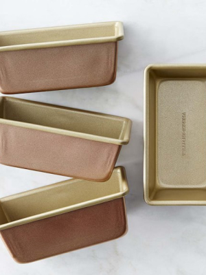 Williams Sonoma Copper Goldtouch® Nonstick Mini Loaf Pans, Set Of 4